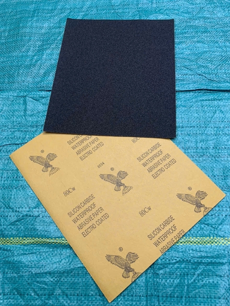 Toàn quốc bán giấy nhám độ hạt #80 Đại Bàng, kích thước 9''x11''