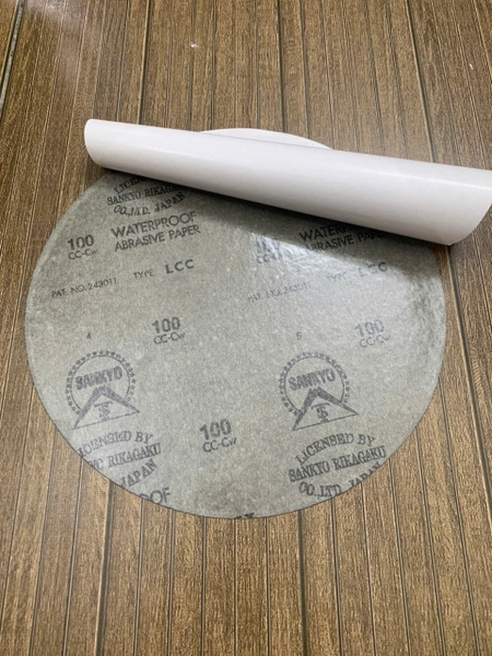Toàn quốc bán nhám tròn keo dính D300mm (12''), hãng Fujistar Sankyo