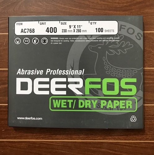 Vừa về tiếp rất nhiều giấy nhám Deerfos AC768, nhập khẩu Hàn Quốc, kích thước 9''x11''