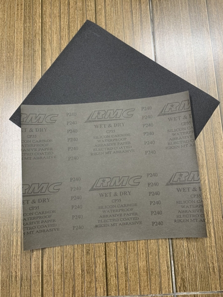Giấy giáp CP35 RMC P240 kích thước 9''x11'' màu xám chịu nước