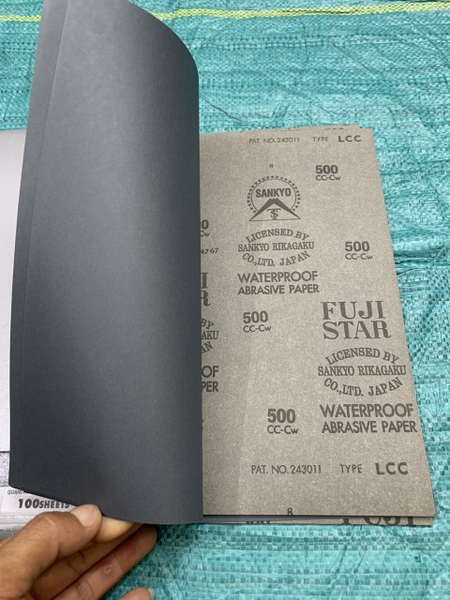 Giấy giáp nước CCW C500, hãng Fujistar Sankyo, kích thước tờ A4, màu xám