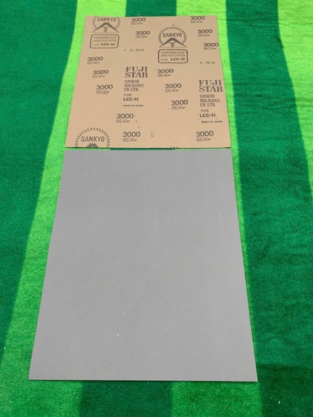 Giấy nhám siêu mịn 9''x11'', độ nhám P3000, hãng Sankyo Fujistar