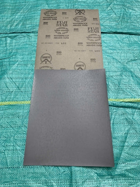 Giấy ráp thái đen P800 Fujistar Sankyo, kích thước 230mmx280mm