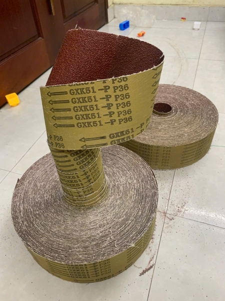 Vải nhám P36 GXK51, độ hạt nhám P36 là thô, mua vải ráp P36 ở đâu