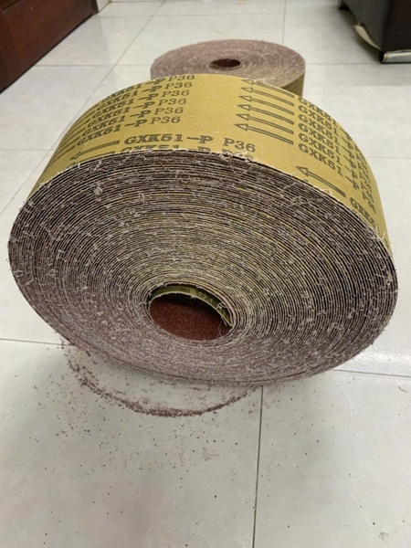 Vải nhám P36, độ hạt nhám thô P36