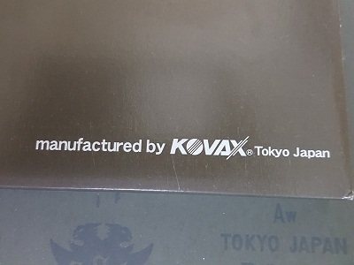 Giấy nhám Kovax Made in Tokyo, kovax nhập khẩu Nhật Bản, màu đen