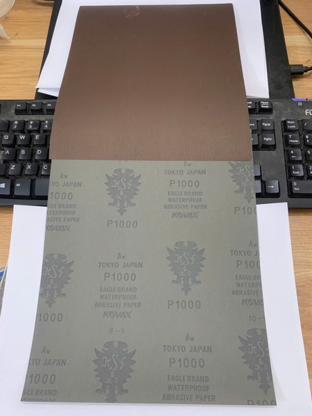 Giấy giáp tờ Kovax P1000 Tokyo Japan, màu đỏ Nhật Bản kích thước 9''x11''