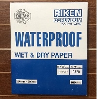 Giấy Nhám Riken C35P, kích thước 230mmx280mm, độ nhám P180