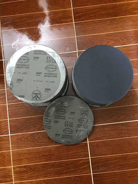 Nhám tròn phi 200mm P2000, nhám tròn phi 8