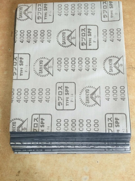 Giấy nhám sankyo P4000,nhám tờ P4000,nhám tờ siêu mịn 4000 sankyo