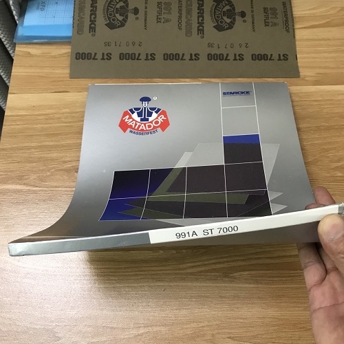 Giấy nhám siêu mịn matador, nhập khẩu Đức, kích thước 9''x11''