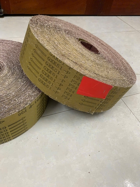 Giấy ráp vải P24, độ hạt thô P24, vải nhám P24, hãng GXK51