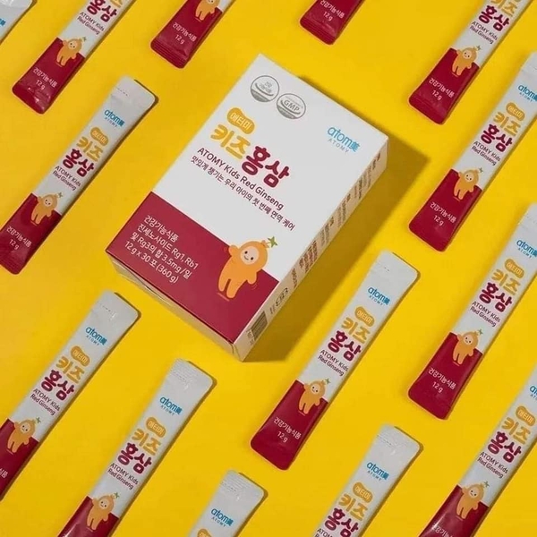 Thạch hồng sâm cho trẻ em - Atomy Kids Red Ginseng KoreaTitan.com
