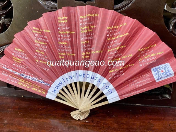 Quạt giấy quảng cáo MS 20015
