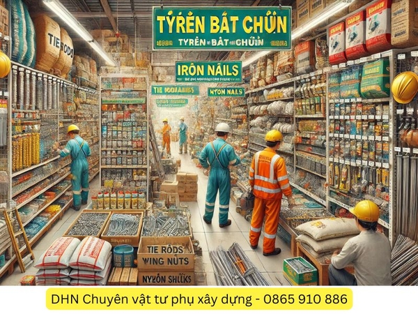 Siêu thị vật tư phụ xây dựng, vật tư kim khí, bảo hộ lao động giá rẻ tại Hà nội
