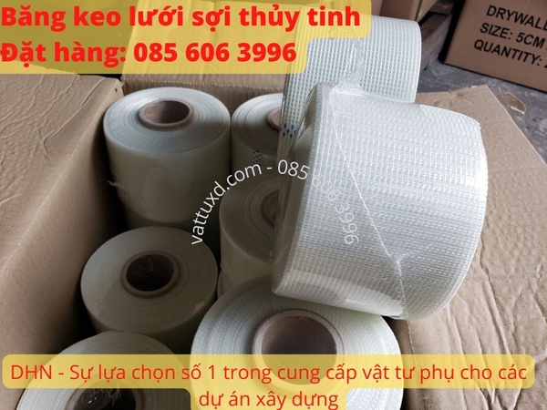 Băng keo lưới dán trần thạch cao giá rẻ