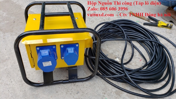 Hộp nguồn thi công