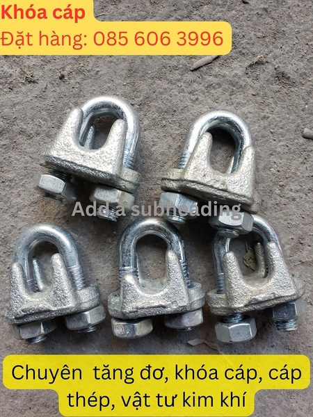 Báo giá Khóa cáp D15