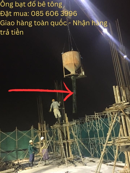 Ống bạt đổ bê tông giá rẻ tại hà đông hà nội