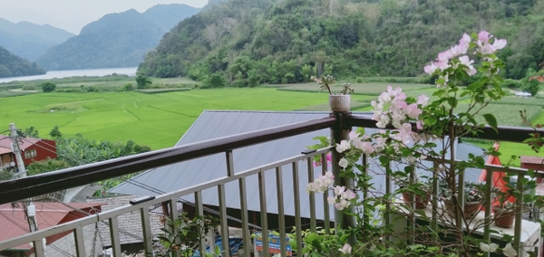 View từ nhà nghỉ Hoàng Nguyên