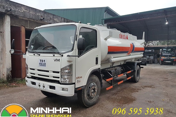 Xe Bồn Chở Xăng Dầu Isuzu 12 Khối