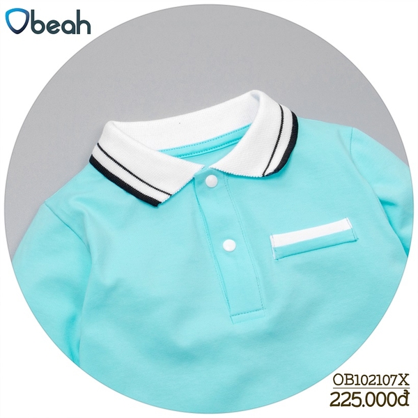 Body Polo xanh da trời