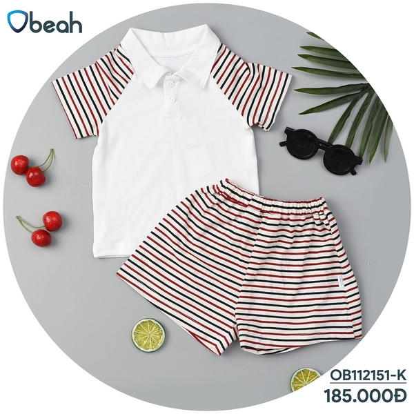 Bộ cộc Polo Cotton Organic