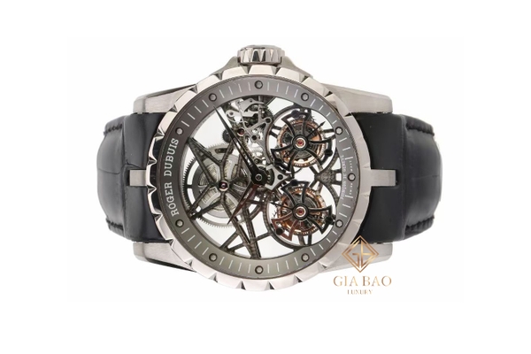 Đồng Hồ Roger Dubuis Skeleton Double Flying Tourbillon RDDBEX0396