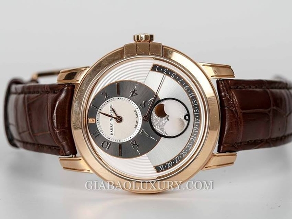 Đồng Hồ Harry Winston Midnight Moon Phase Automatic 42mm MIDAMP42RR001