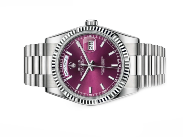 Đồng Hồ Rolex Day Date 36 118239 Mặt Số Cherry