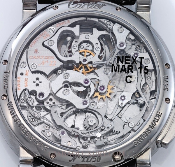 Đồng hồ Cartier Rotonde Repeating Flying Tourbillon Limited Edition Ref W1556209