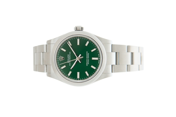 Đồng Hồ Rolex Oyster Perpetual 31 277200 Mặt Số Xanh Cọc Dạ Quang