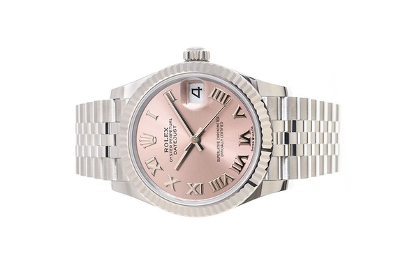 Đồng Hồ Rolex Datejust 278274 Mặt Số Hồng Cọc Số La Mã