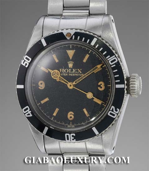 Đồng hồ Rolex Submariner ‘Big Crown’ Ref. 6200
