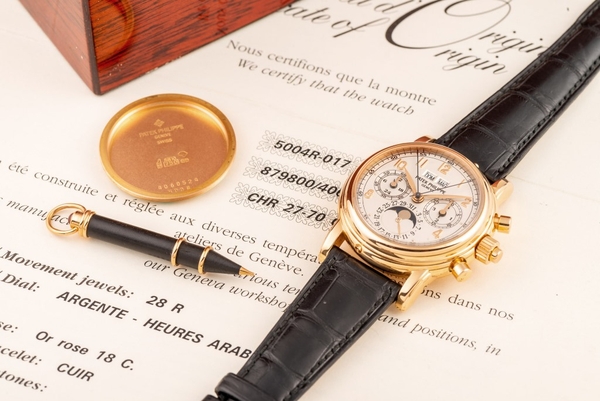 Đồng hồ PATEK PHILIPPE  PERPETUAL CALENDAR  SPLIT-SECOND CHRONOGRAPH  5004R-017