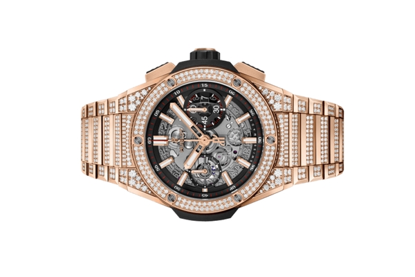 Đồng Hồ Hublot Big Bang Integrated King Gold Pavé 451.OX.1180.OX.3704