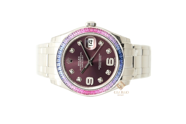 Đồng Hồ Rolex Pearlmaster 39mm 86349SAFUBL Mặt Số Tím