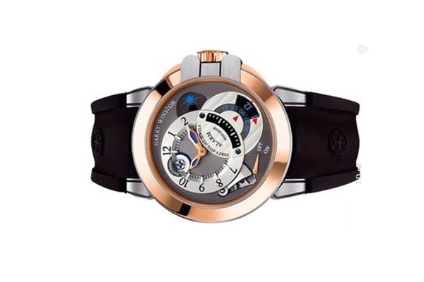 Đồng hồ Harry Winston Ocean Excenter Alarm OCEMAL44RZ001