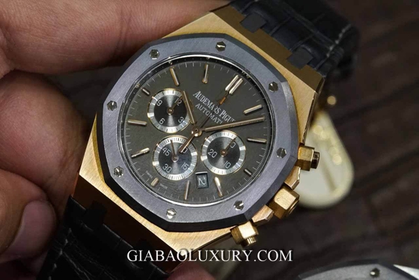 Đồng Hồ Audemars Piguet Royal Oak Chronograph Leo Messi Vàng Hồng