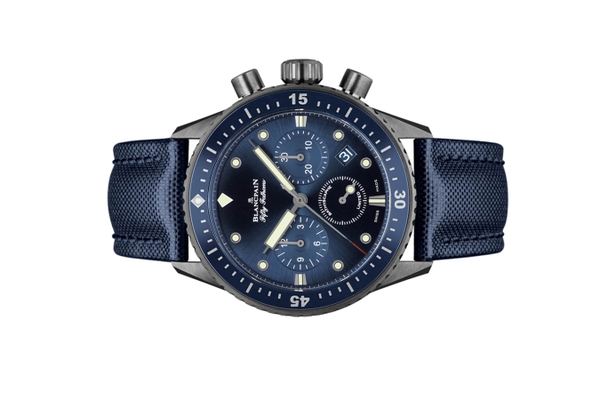 Đồng hồ Blancpain Fifty Fathoms Bathyscaphe Chronographe Flyback Ocean Commitment 5200-0240-52A