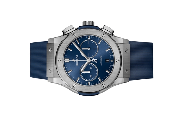 Đồng Hồ Hublot Classic Fusion Chronograph Titanium Blue 541.NX.7170.RX