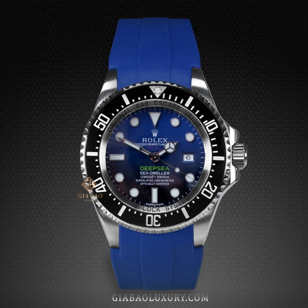 Dây Rubber B Flared Tang Series cho Rolex Sea-Dweller DEEPSEA 116660