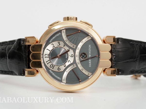 Đồng Hồ Harry Winston Premier Excenter Chronograph 200-MCRA39R