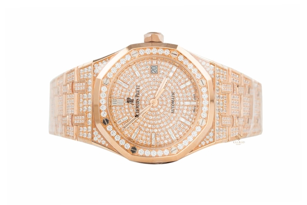 Đồng hồ Audemars Piguet Royal Oak 37 Selfwinding Diamonds 15452OR.ZZ.1258OR.02