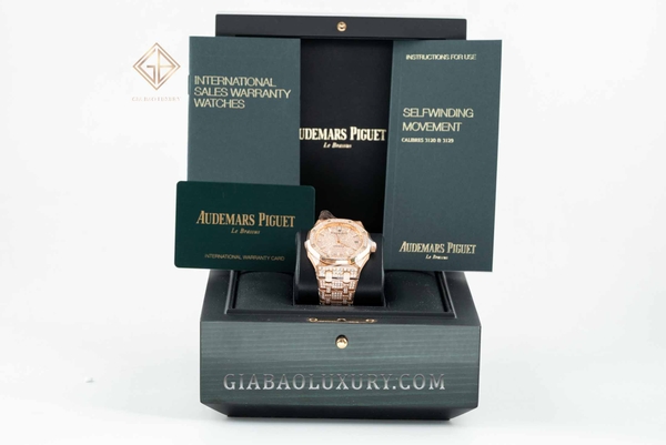 Đồng hồ Audemars Piguet Royal Oak 37 Selfwinding Diamonds 15452OR.ZZ.1258OR.02