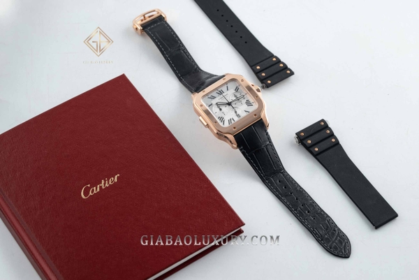 Đồng hồ Cartier Santos De Cartier Chronograph WGSA0017 