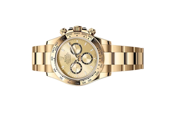 Đồng Hồ Rolex Cosmograph Daytona 126508 Mặt Số Vàng Champagne