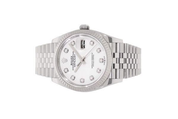 Đồng Hồ Rolex Datejust 36 126234 Mặt Số Vỏ Trai Trắng (Like New)