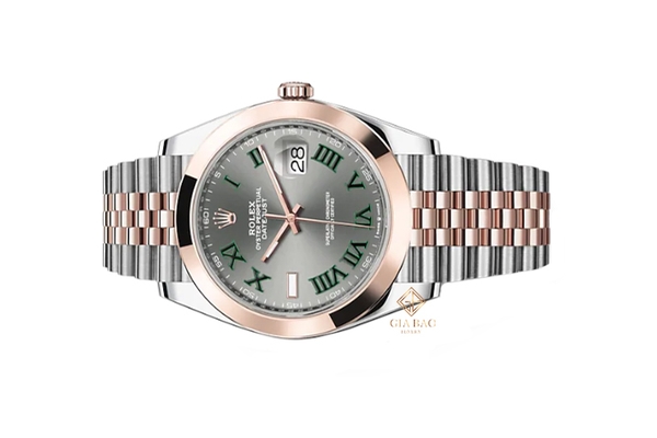 Đồng Hồ Rolex Datejust 41 126301 Mặt Số Wimbledon