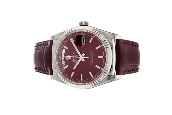 Đồng Hồ Rolex Day-Date 36 118139 Mặt Số Cherry